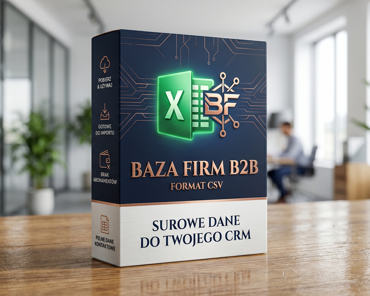 Baza firm excel polska pakiet danych b2b